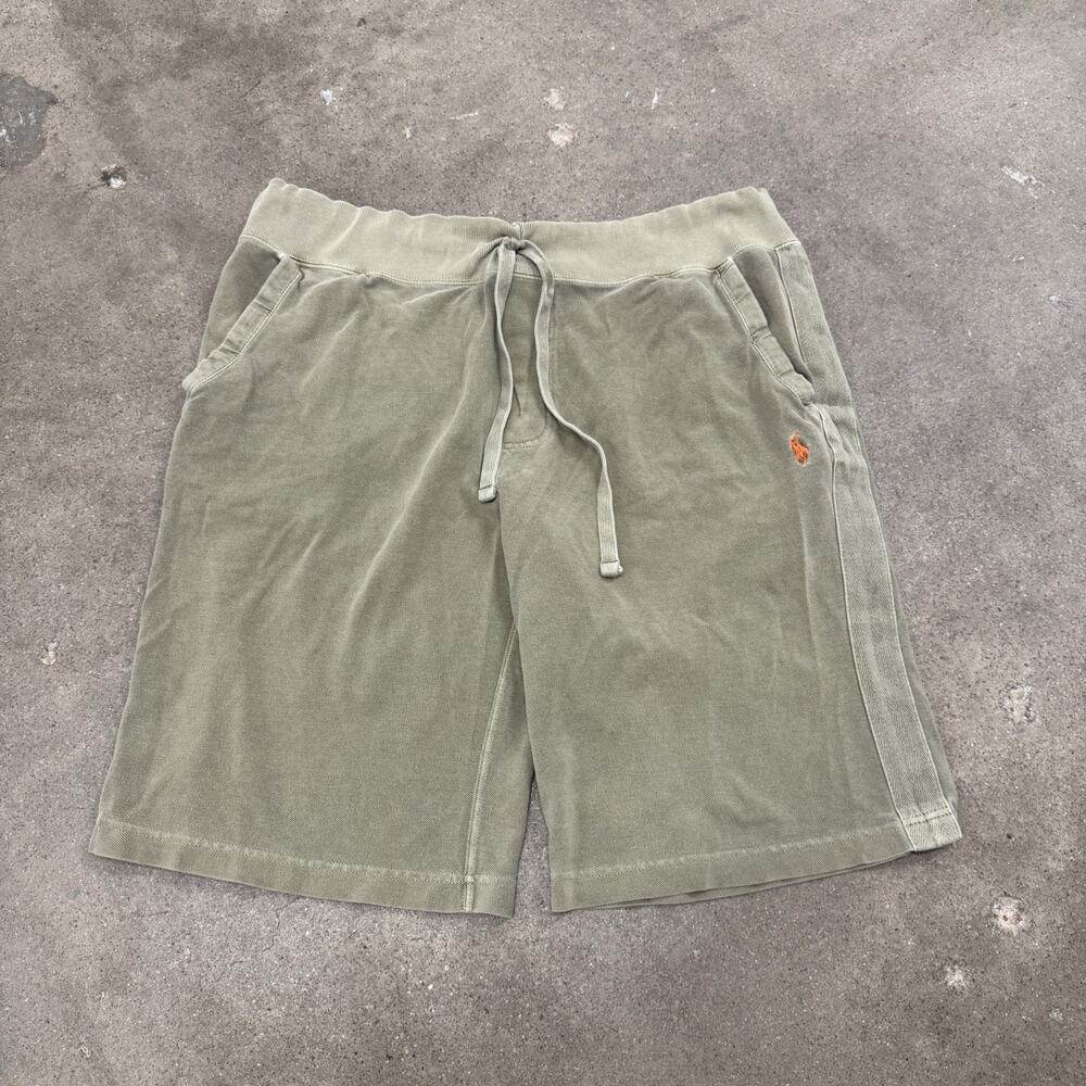 Polo Ralph Lauren At Knee Lounge Sweat Shorts Drawstring Adjustable Mens XL
